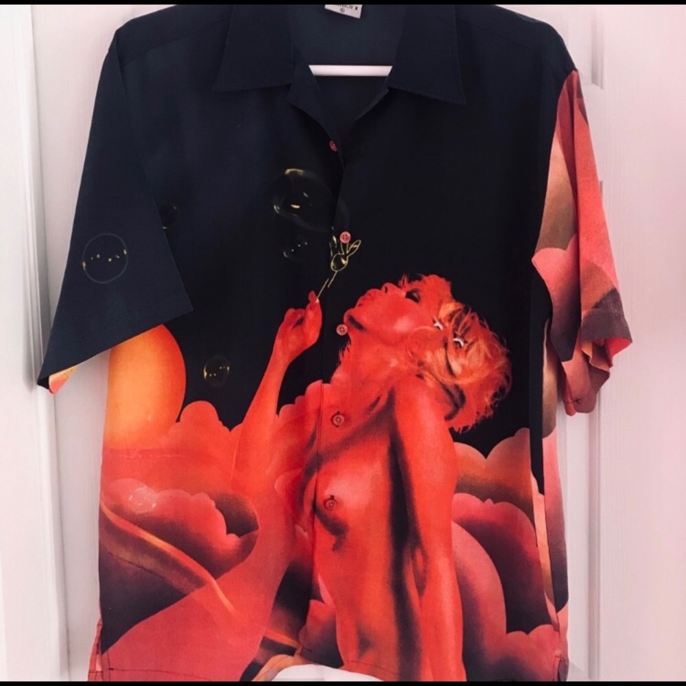 vintage 90s playboy button up shirt 🐰